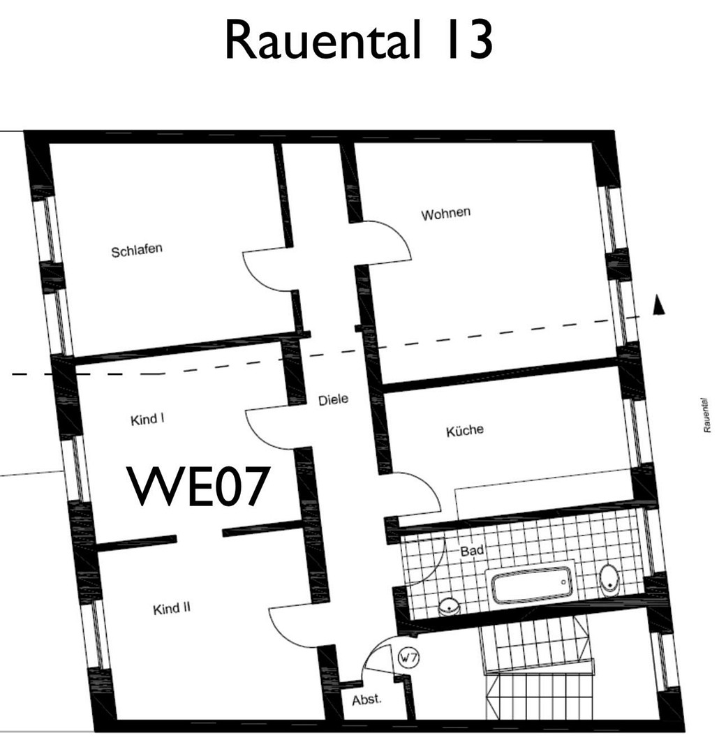 Frisch sanierte Eigentumswohnung mit Altbaucharme in ruhiger Gegend von Wuppertal – Wuppertal(Heckinghausen) – Vorschaubild 9
