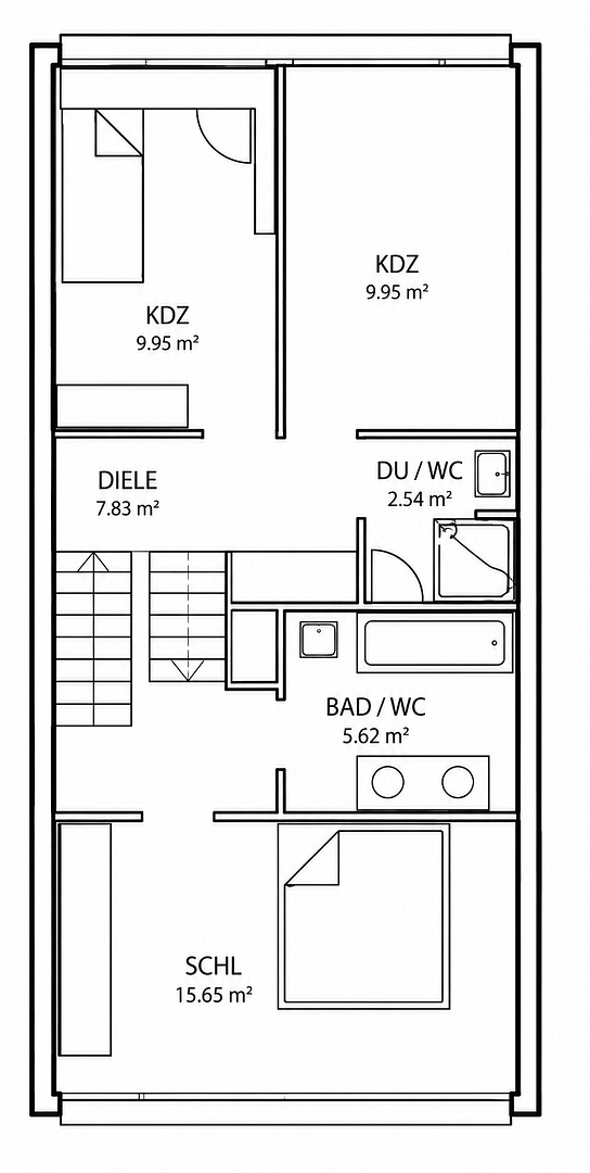 Hausgefühl statt Wohnung 108,5 m² Wohnkomfort mit Kamin 2 Balkonen & moderner Küche in Solingen-Wald – Solingen – Vorschaubild 34