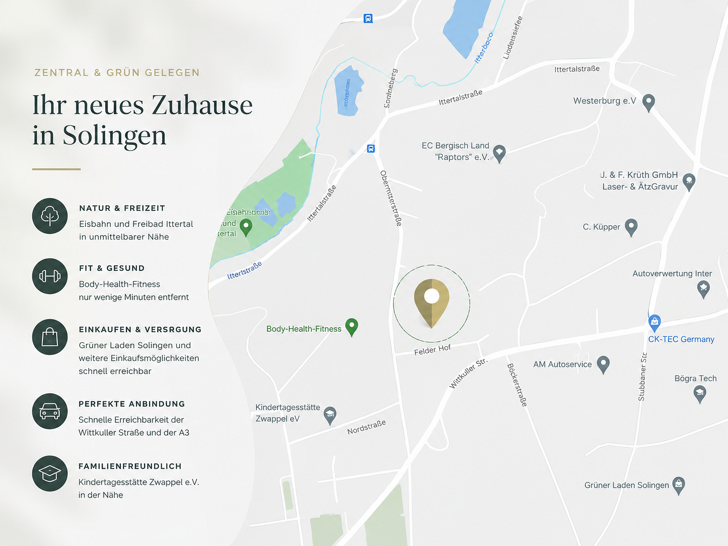 Hausgefühl statt Wohnung 108,5 m² Wohnkomfort mit Kamin 2 Balkonen & moderner Küche in Solingen-Wald – Solingen – Vorschaubild 28