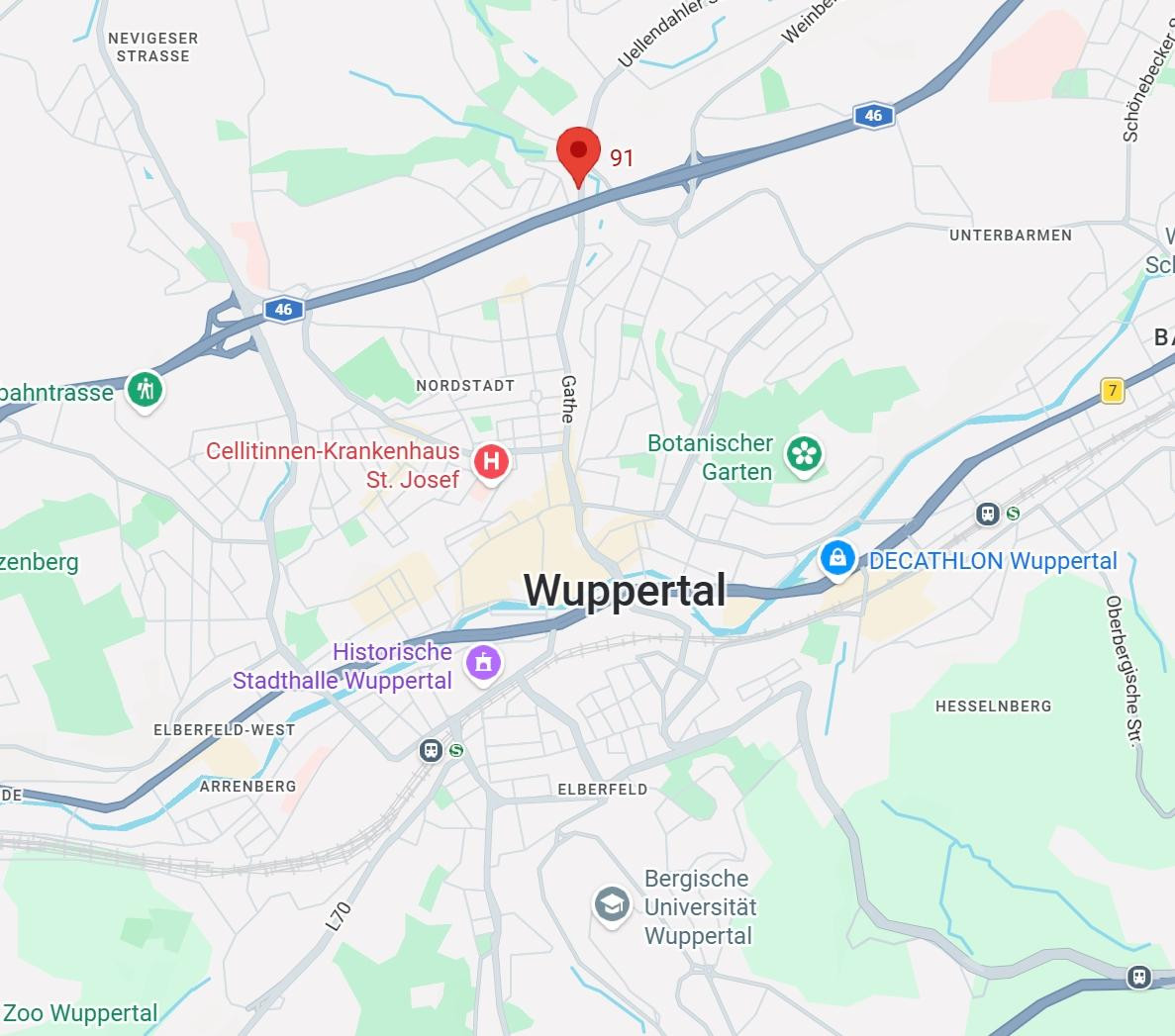 4-Zimmer-Wohnung mit 94 m2 und 2 Balkonen – Uellendahlerstr. 91, 42107 Wuppertal(Elberfeld) – Vorschaubild 8