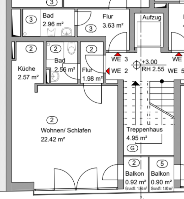 Sanierte 1-Zimmer-Wohnung mit neuer Einbauküche – An der Christuskirche 19, 30167 Hannover(Nordstadt) – Vorschaubild 11