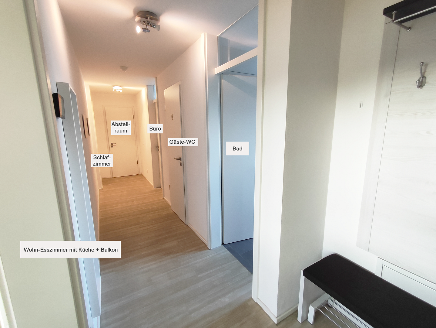 Über den Dächern Regensburgs: Barrierefreie High-End-Wohnung mit Penthouse-Flair im Kasernenviertel – Landshuter Straße 92, 93053 Regensburg(Kasernenviertel) – Vorschaubild 8