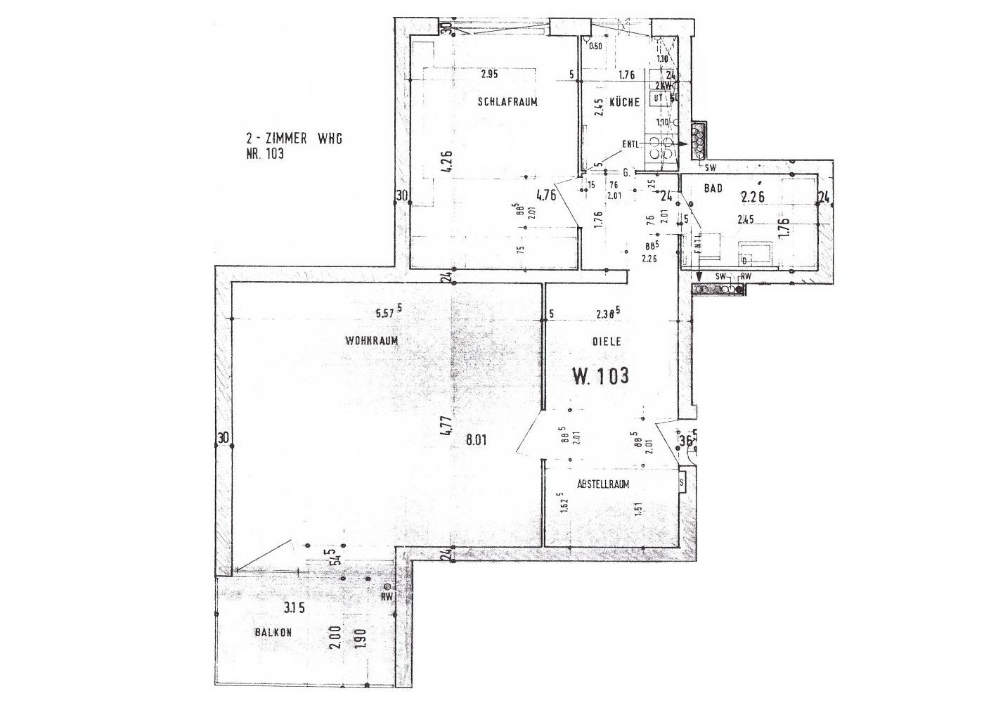Schöne 2+ Zi. Wohnung PROVISIONSFREI in begehrter Lage in Berlin-Zehlendorf – Berlin(Zehlendorf) – Vorschaubild 20