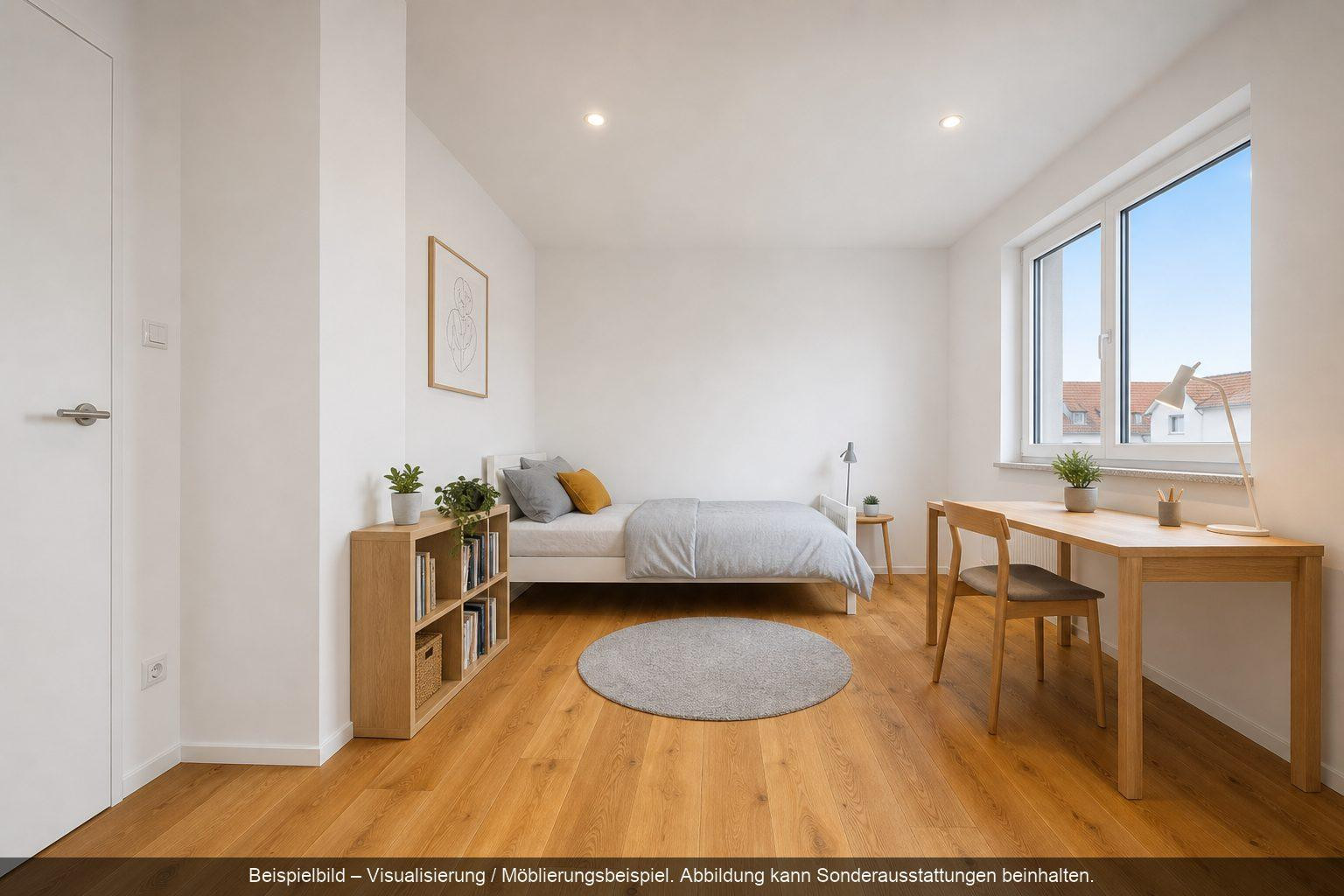 Exklusives A+ Neubau-Reihenhaus mit PV-Speicher, Premiumküche & Garten – Mering(Sankt Afra) – Vorschaubild 9