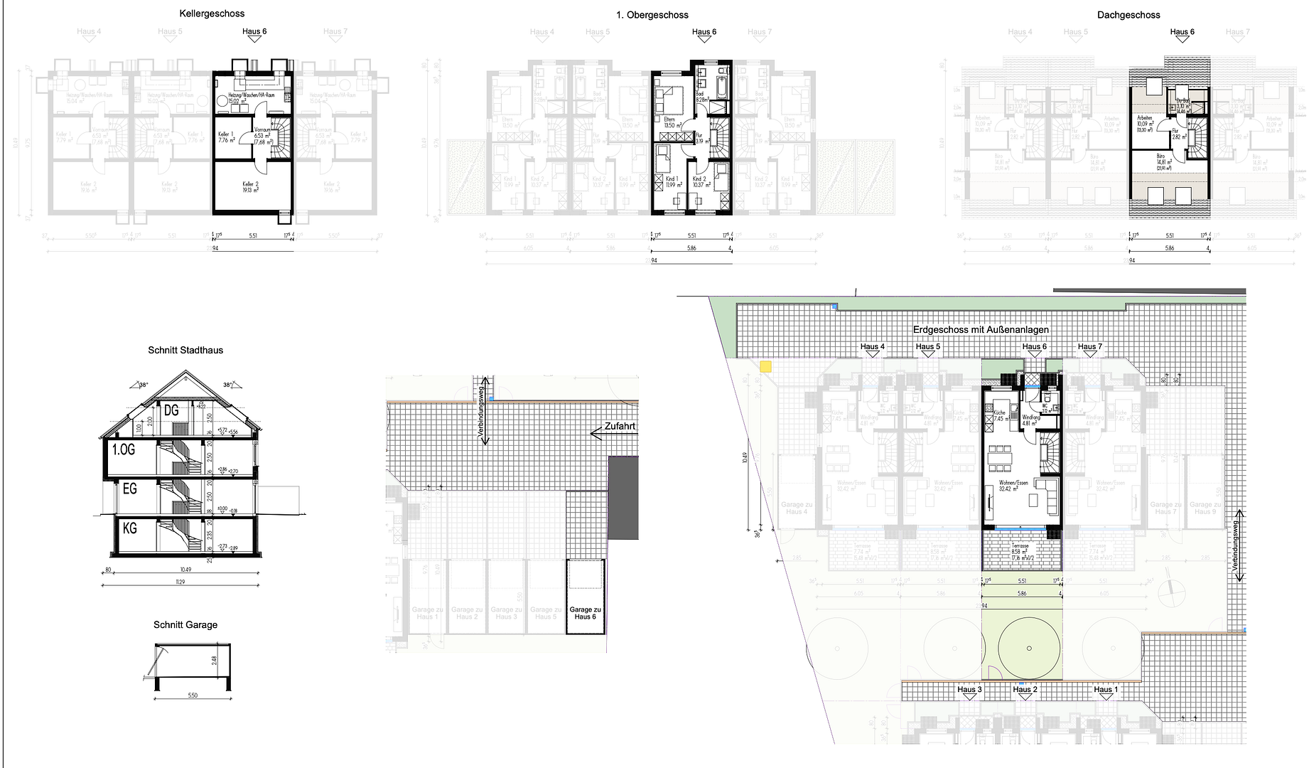 Exklusives A+ Neubau-Reihenhaus mit PV-Speicher, Premiumküche & Garten – Mering(Sankt Afra) – Vorschaubild 28
