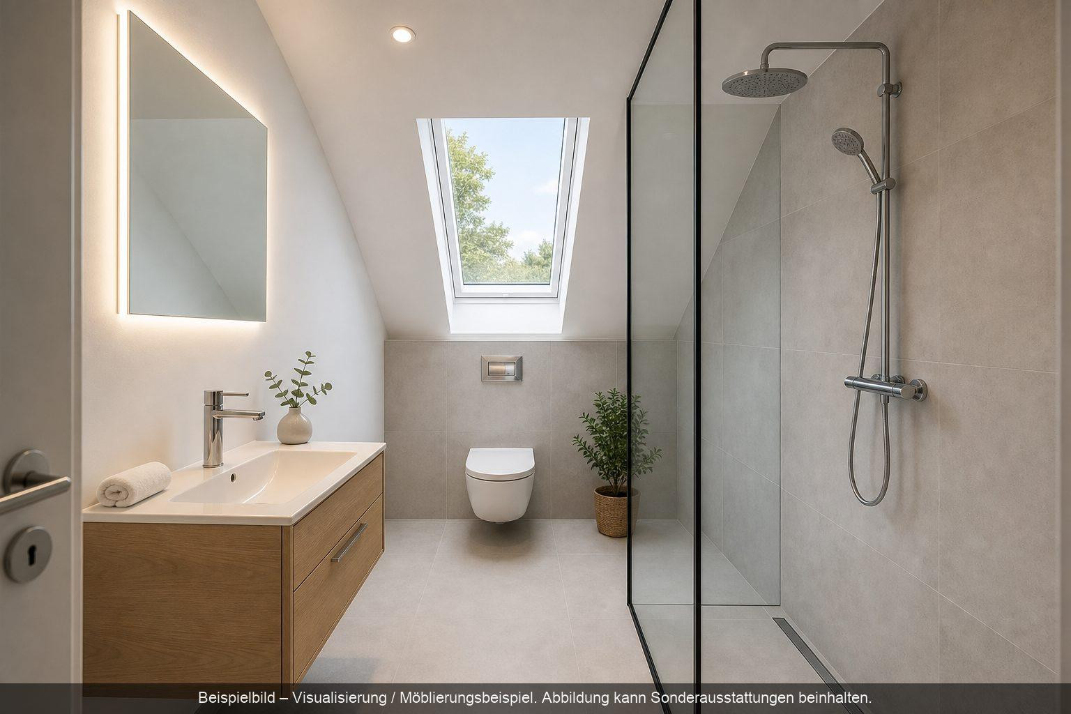 Exklusives A+ Neubau-Reihenhaus mit PV-Speicher, Premiumküche & Garten – Mering(Sankt Afra) – Vorschaubild 13