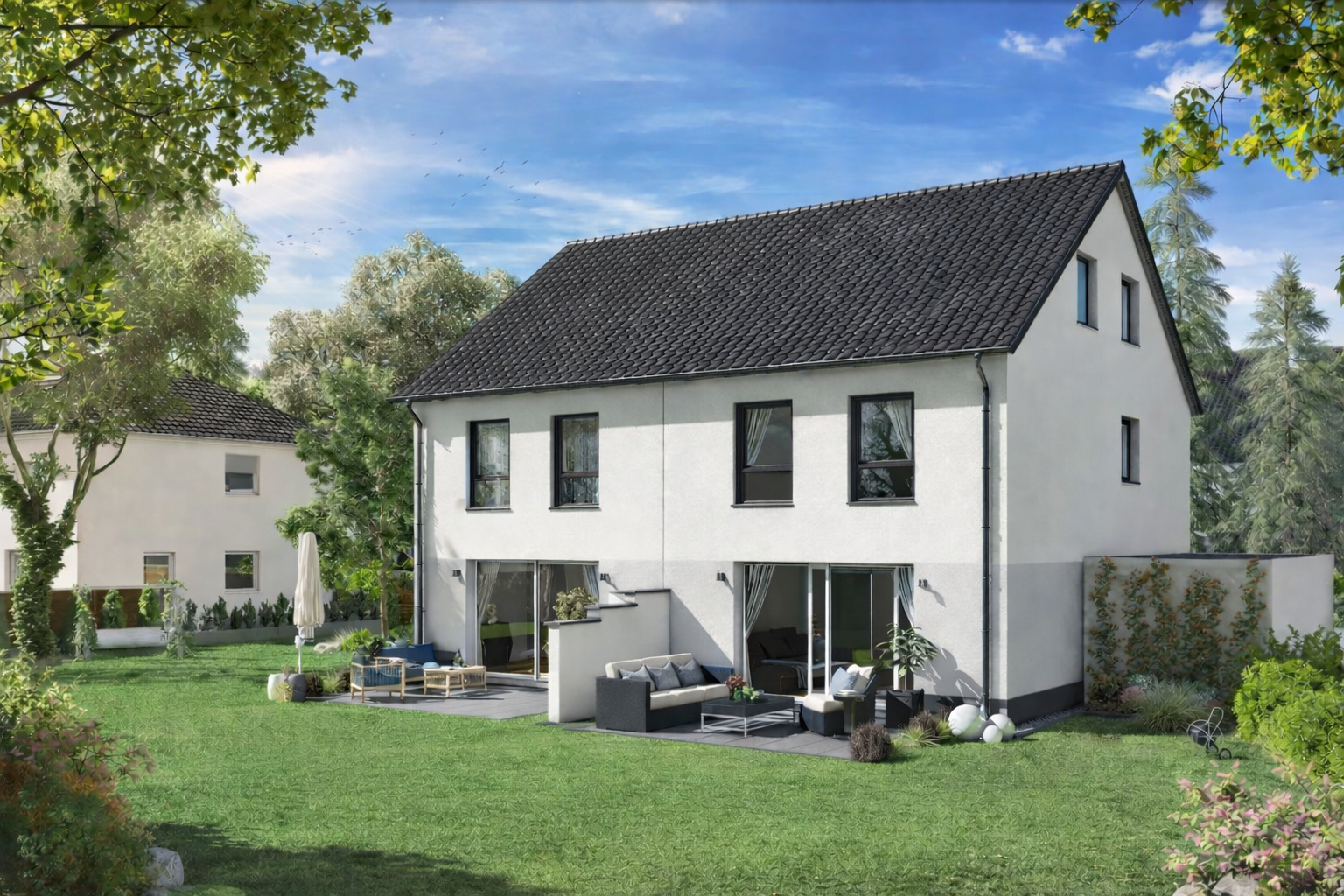 KfW40-QNG DHH in Armsheim – energieeffizient, modern & selten am Markt! – An der Nickolauspforte 2, 55288 Armsheim – Vorschaubild 3