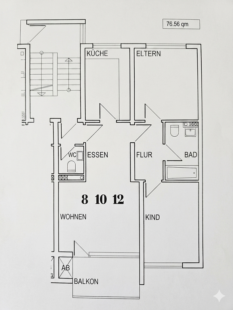 Sonnige 3-Zimmer-Wohnung in Bochum-Hofstede mit Balkon & Garage – provisionsfrei! – Riemker Str. 24, 44809 Bochum(Hofstede) – Vorschaubild 29