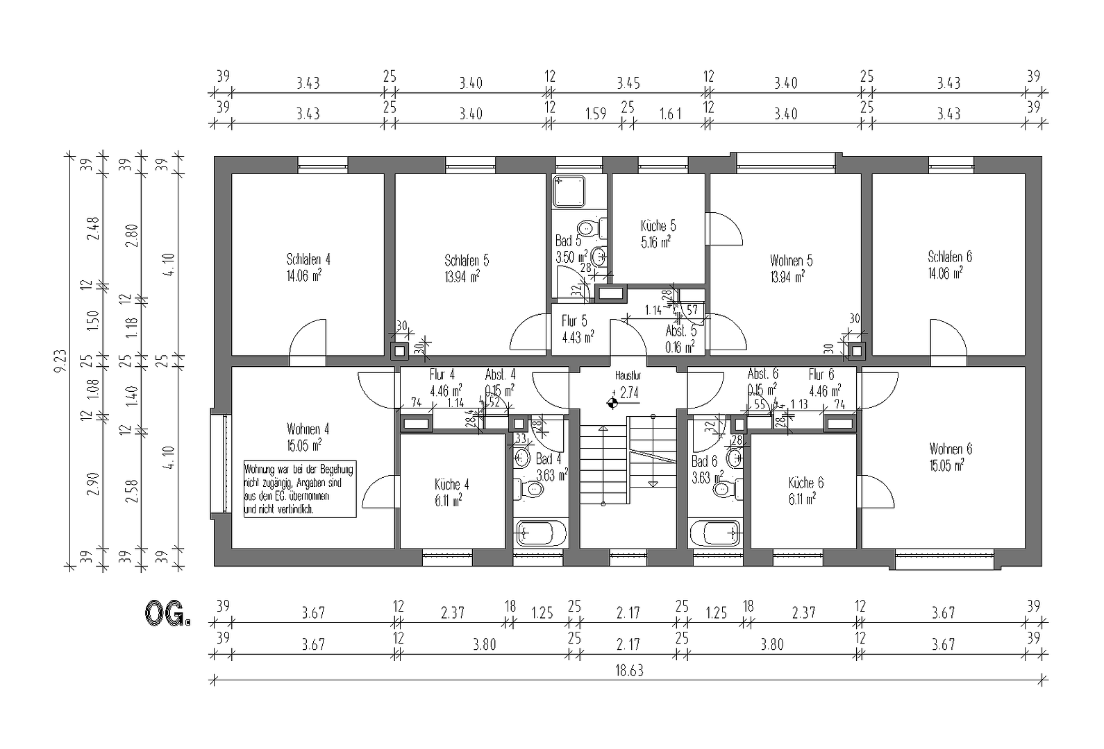Helle, gepflegte 2-Zimmer Wohnung – Duisburg(Fahrn) – Vorschaubild 7