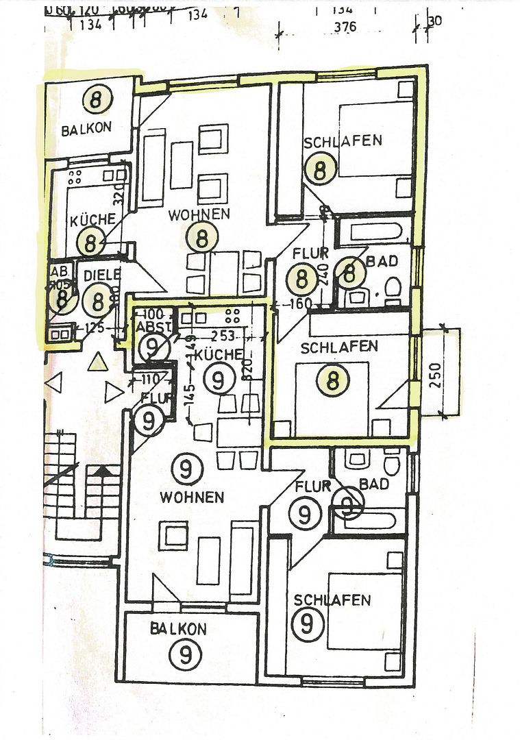 3 Zimmer-Küche-Bad, 2 Balkone, Stellplatz, Keller – Jenneweg 129, 66113 Saarbrücken(Malstatt) – Vorschaubild 22