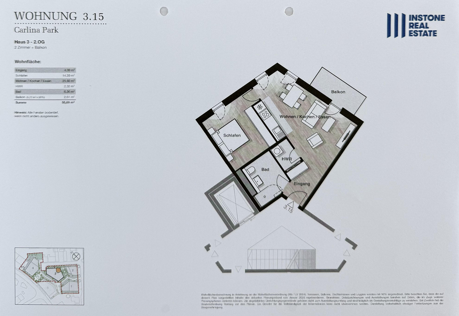 Elegante 2-Zimmerwohnung in Stadtparknähe – Nürnberg(Maxfeld) – Vorschaubild 18