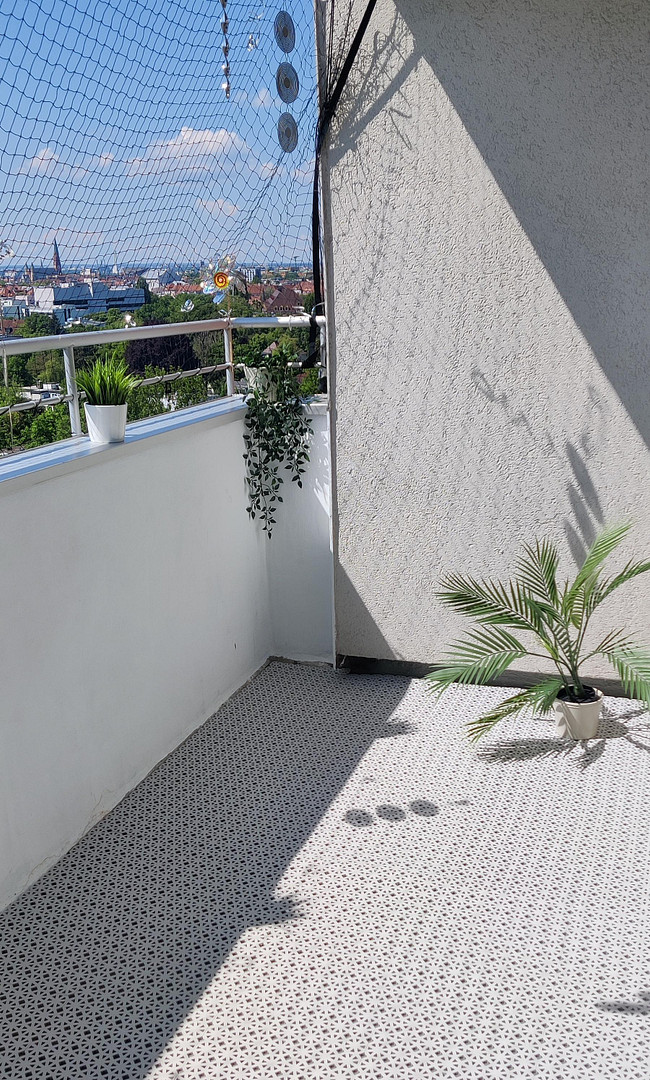 Penthouse-Feeling in Bogenhausen: 2-Zi.-Wohnung mit Alpenblick von privat – München(Bogenhausen) – Vorschaubild 9