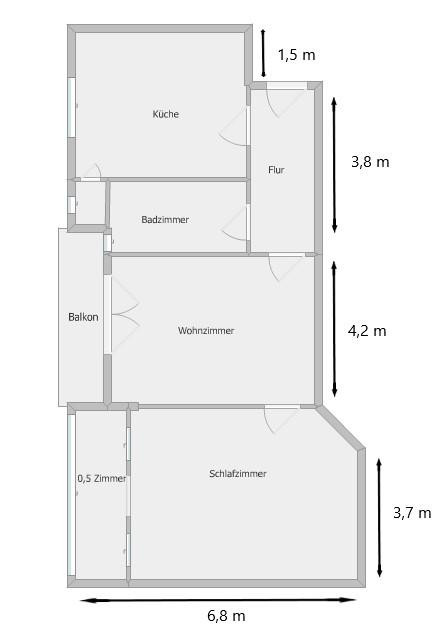 2,5-Zimmer Wohnung mit Balkon, Wintergarten und Gemeinschaftsgarten - Osnabrück-Wüste – Parkstraße 21b, 49080 Osnabrück – Vorschaubild 20