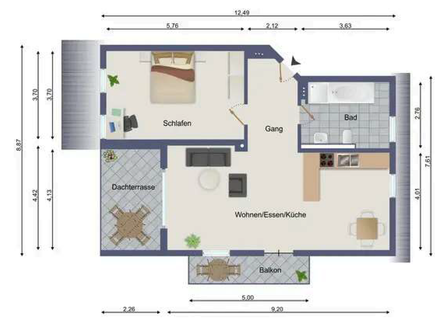Wohnen mit Waldblick im begehrten Wohngebiet PA-Hacklberg – Am Wimhof 35, 94034 Passau – Vorschaubild 12