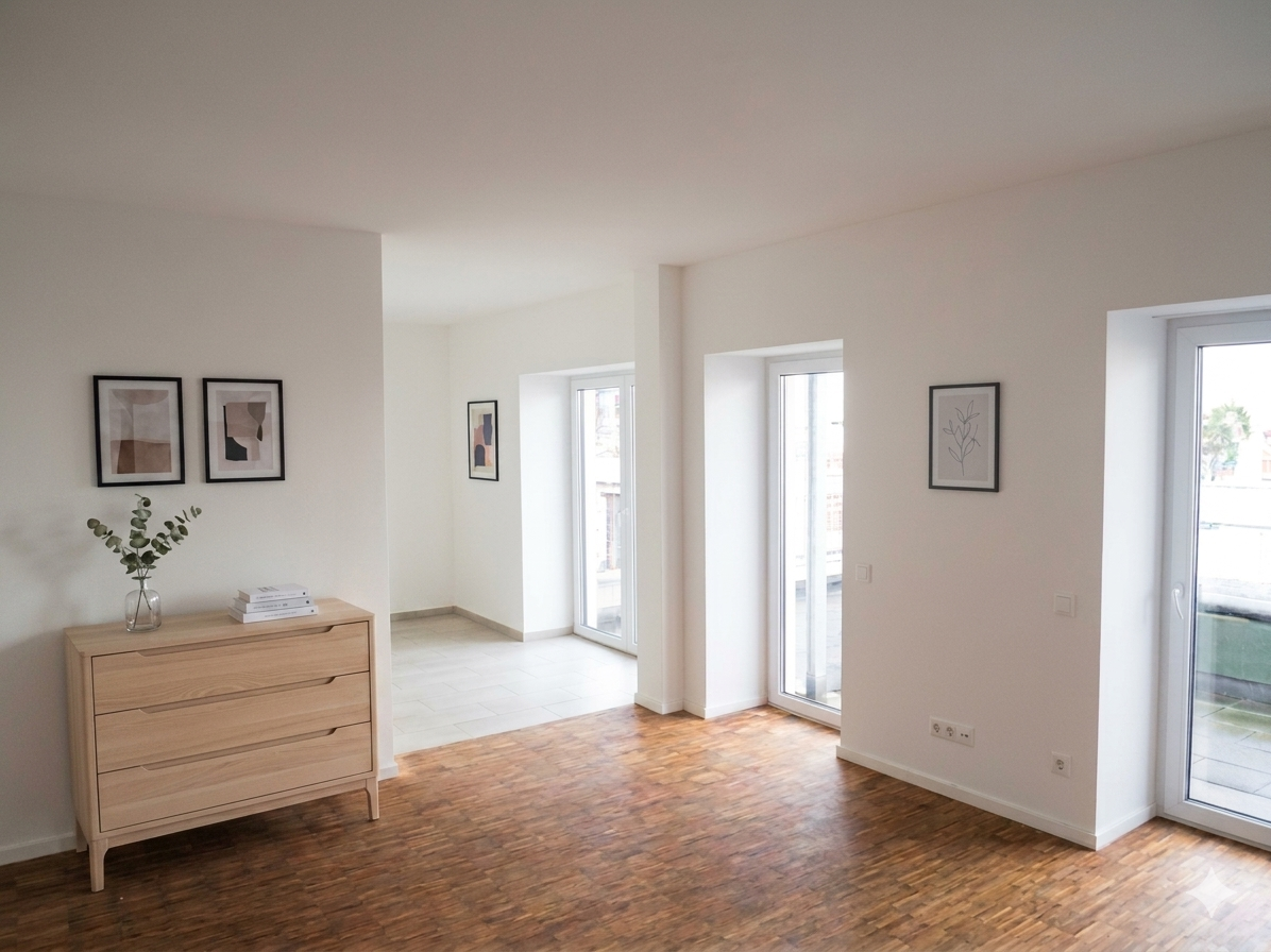 Helle 4-Zimmer-Wohnung mit Terrasse & Innenhof-Stellplatz im Zentrum – Adelungstraße 45, 64283 Darmstadt – Vorschaubild 2