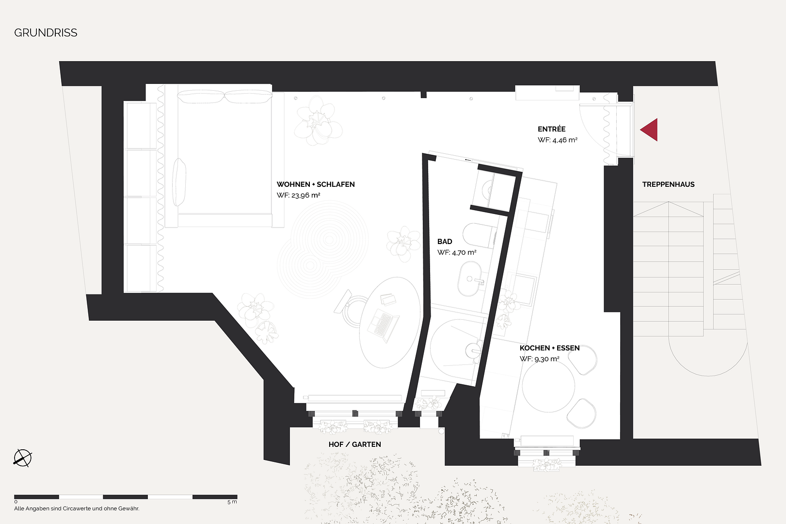 Provisionsfrei: Stilvolles, ruhig gelegenes Mikro-Loft im Winsviertel (Prenzlauer Berg) – Berlin(Prenzlauer Berg) – Vorschaubild 17