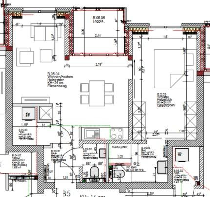 Exklusive 2-Zimmer-Neubauwohnung mit Balkon – Legden – Vorschaubild 17