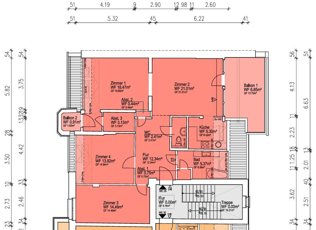 105m² klimatisierte Dachgeschosswohnung in Berlin-Friedenau – Berlin(Friedenau) – Vorschaubild 16