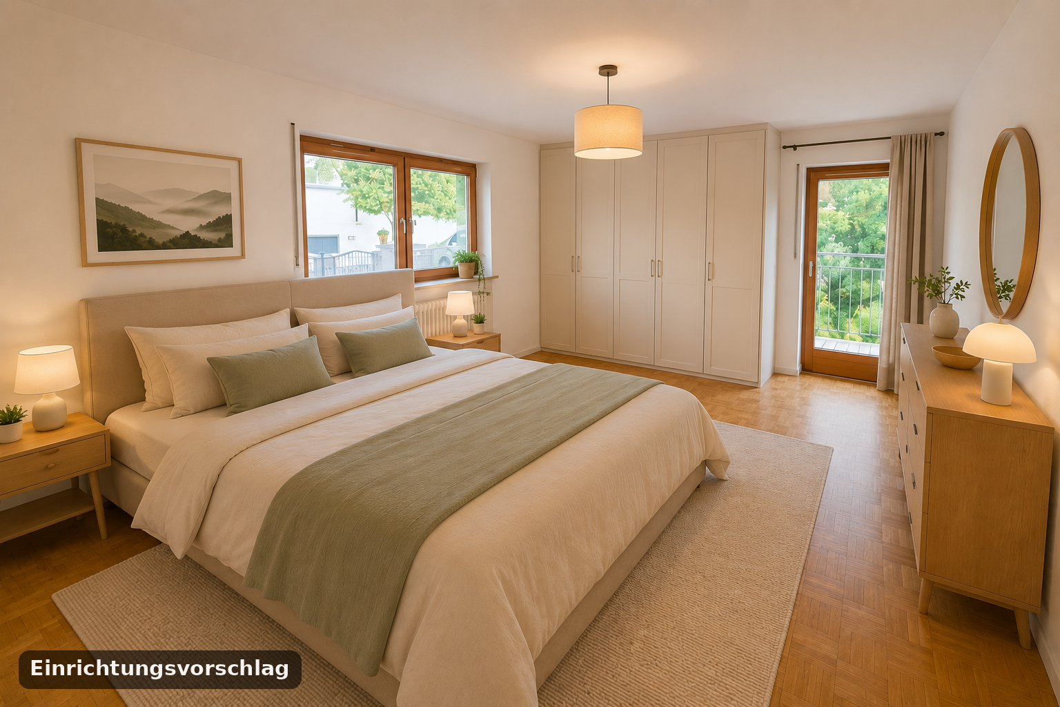 Wohnen wie im eigenen Haus: 6,5-Zi.-Maisonette, 195 m² mit Weitblick, ruhige Waldrandlage in Leimen – Sanserweg, 69181 Leimen – Vorschaubild 3