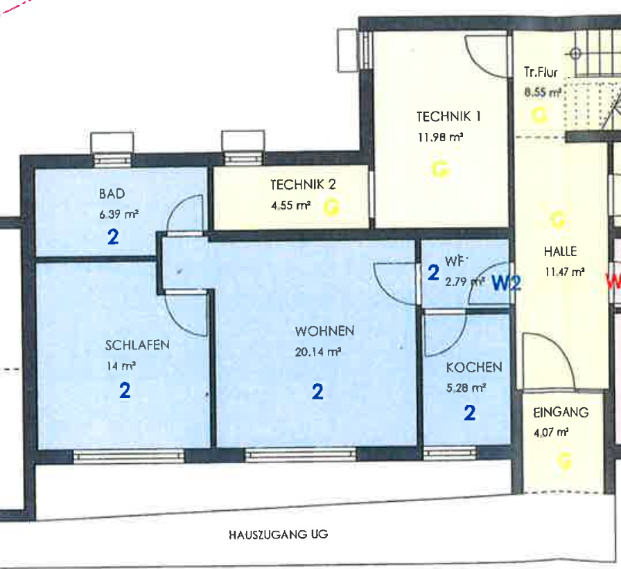 2-Zimmer-Wohnung – Lingertstraße 18, 79541 Lörrach-Hauingen(Hauingen) – Vorschaubild 6