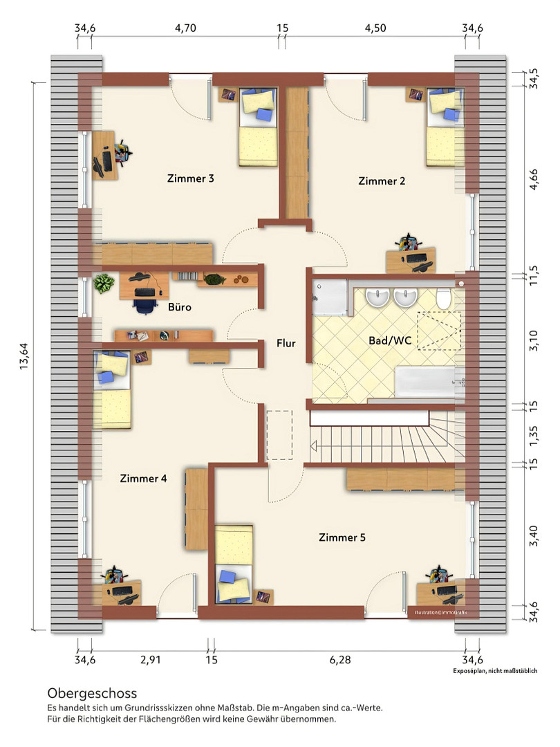 Modernes 217-m²-Familienhaus mit 8 Zimmern, PV-Speicher, Wallbox, Solar & großem Garten – Reisbach(Oberhausen) – Vorschaubild 35