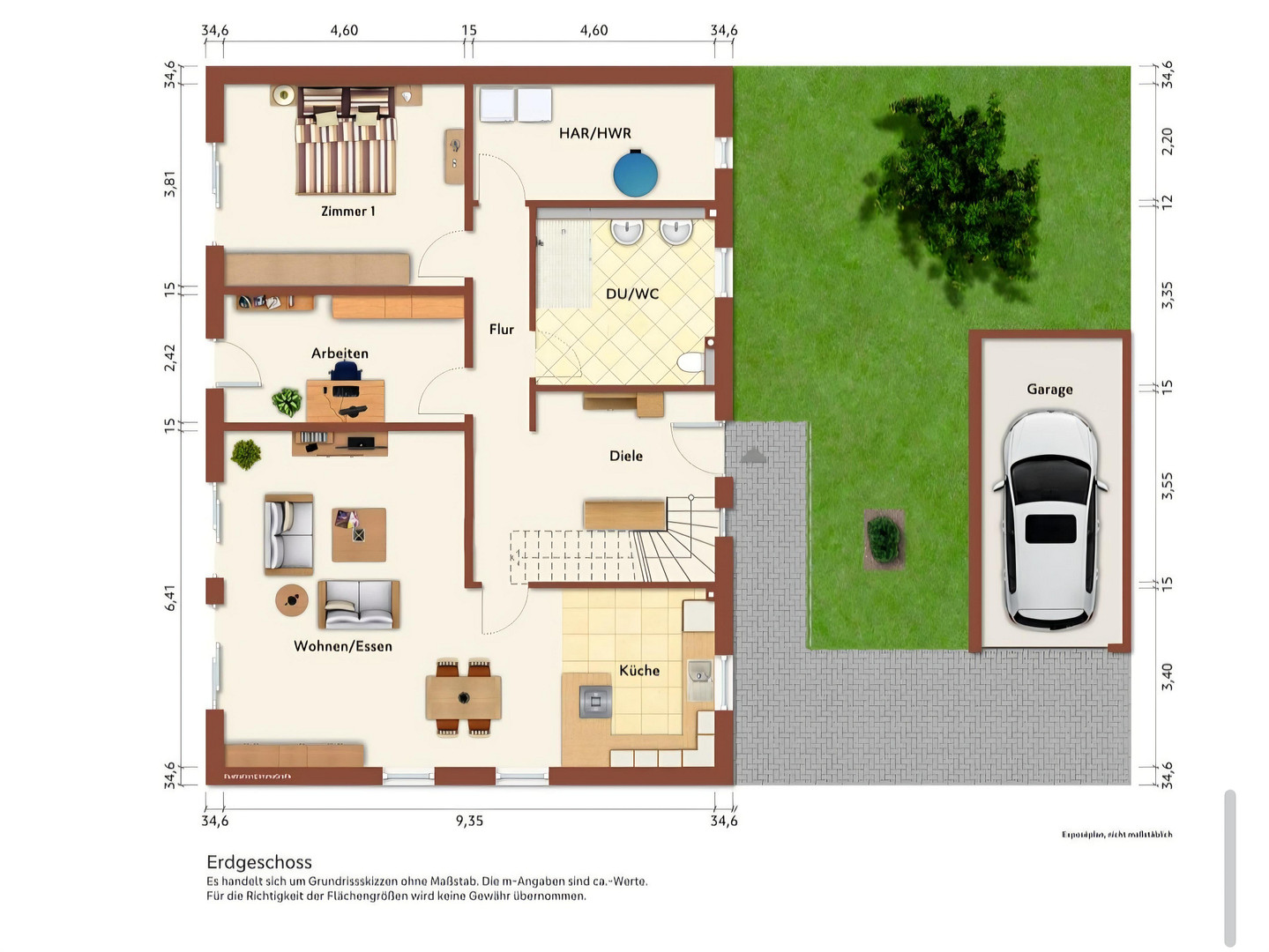 Modernes 217-m²-Familienhaus mit 8 Zimmern, PV-Speicher, Wallbox, Solar & großem Garten – Reisbach(Oberhausen) – Vorschaubild 36
