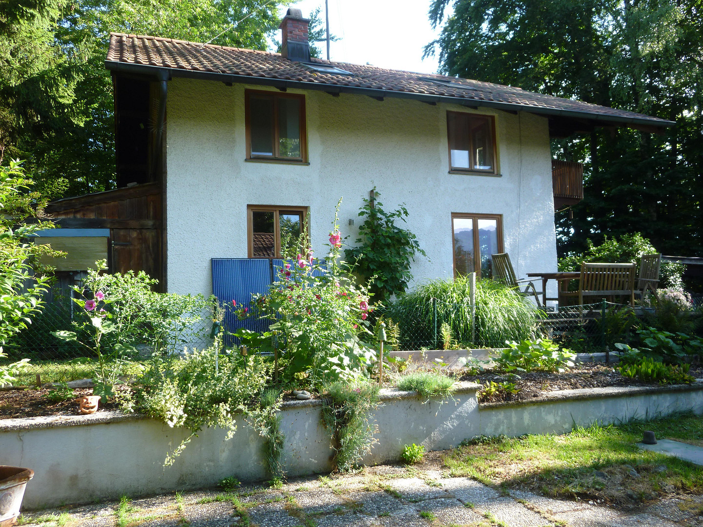 Für Naturliebhaber: renoviertes Haus Nähe Chiemsee, fast Alleinlage + Bergblick – Übersee – Vorschaubild 4