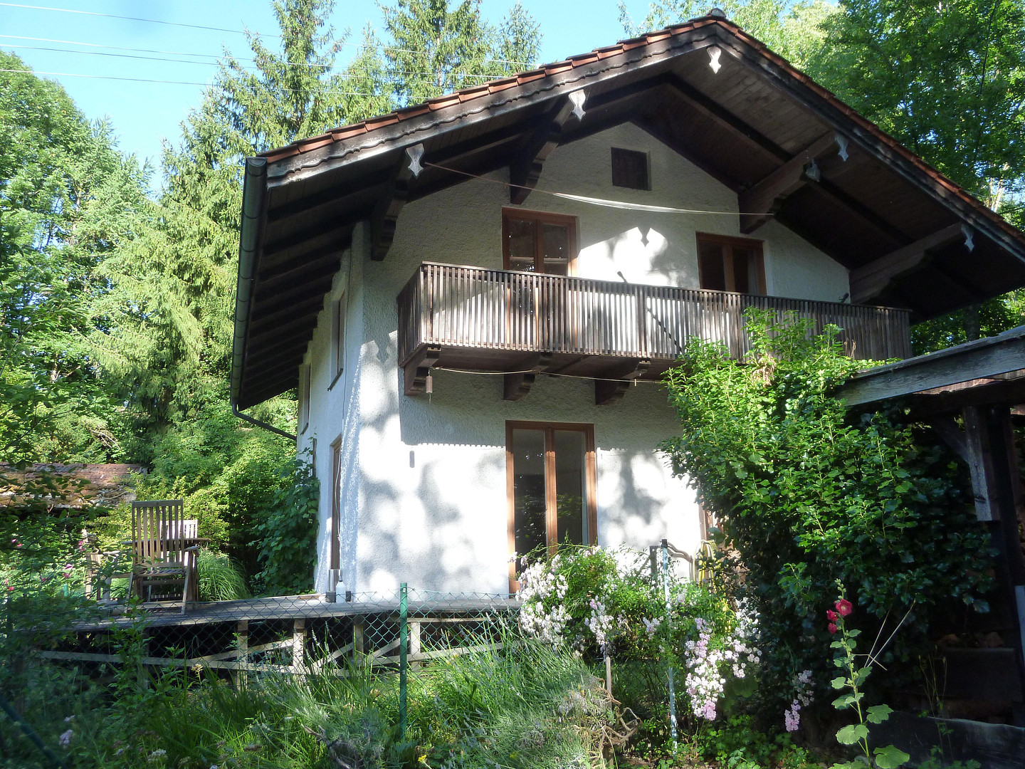 Für Naturliebhaber: renoviertes Haus Nähe Chiemsee, fast Alleinlage + Bergblick – Übersee – Vorschaubild 3