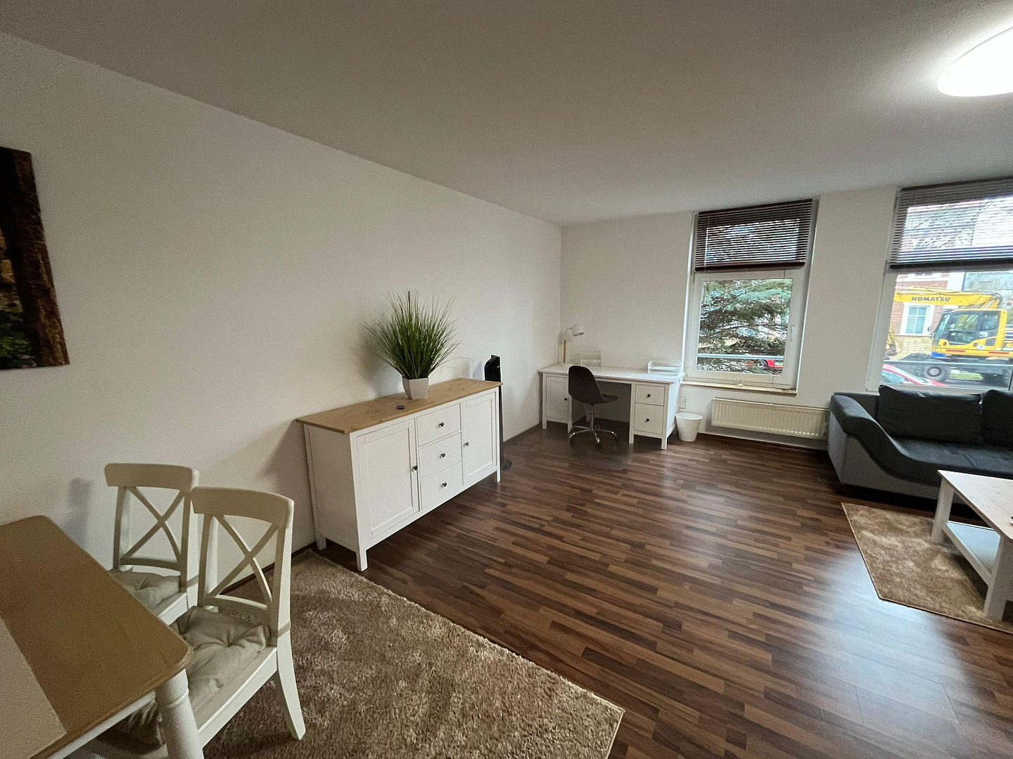 Voll möblierte schöne & helle 3 Zimmer Homeoffice Wohnung in ruhiger Lage nahe S-Bahn Grünau – Am Falkenberg 106, 12524 Berlin(Altglienicke) – Vorschaubild 3