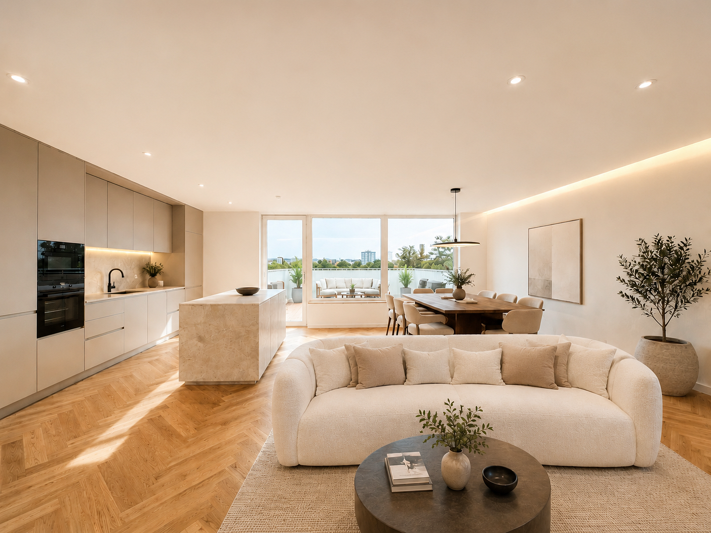 Exklusiver Wohntraum über Köln: Penthouse mit spektakulärer 97 m² Dachterrasse, Provisionsfrei – 50858 Köln(Weiden) – Vorschaubild 4