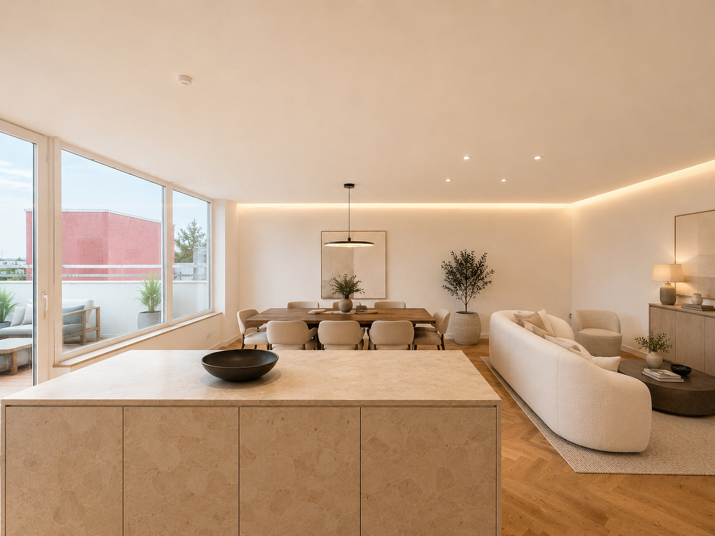 Exklusiver Wohntraum über Köln: Penthouse mit spektakulärer 97 m² Dachterrasse, Provisionsfrei – 50858 Köln(Weiden) – Vorschaubild 8
