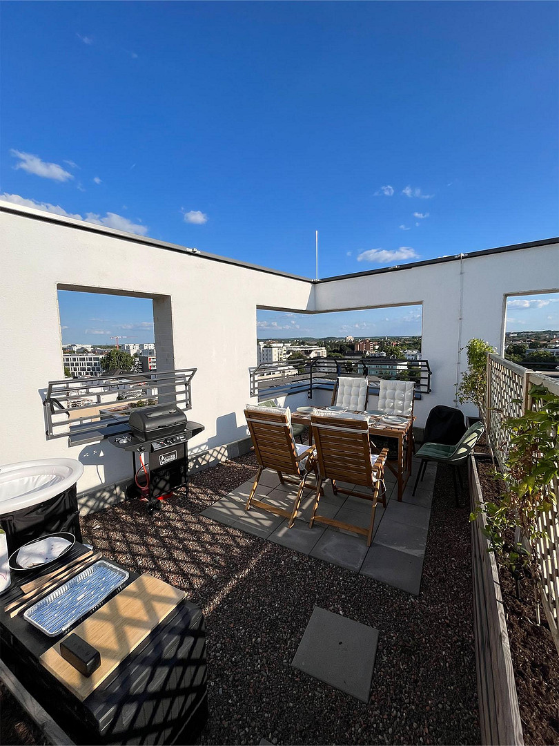 Urbanes Wohnen mit Highlight-Dachterrasse: Stilvolles 2-Zi.-Apartment im beliebten Hanna-Carré HC28 – Johanna-Dachs-Str. 36, 93055 Regensburg(Ostenviertel) – Vorschaubild 14