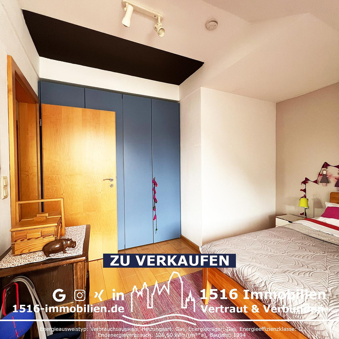 3ZKB Dachgeschosswohnung mit sonnigem Balkon – 85051 Ingolstadt – Vorschaubild 9