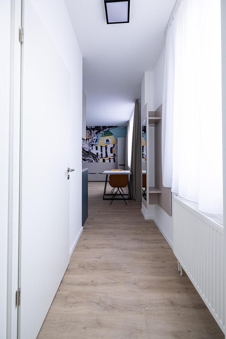 *1 Monat mietfrei wohnen* Charmante 1-Zimmer-Neubauwohnung - Vollmöbliert - WE 06 – Steinbühler Straße 4-6, 90443 Nürnberg(Gostenhof) – Vorschaubild 2