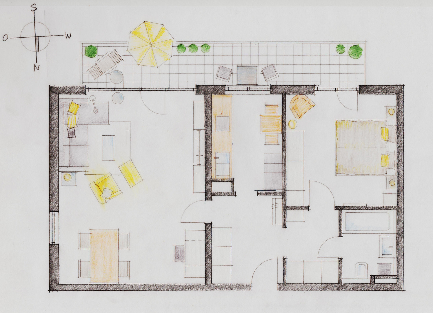 Großzügige, lichtdurchflutete 2-Zimmer-Wohnung, voll möbliert, in Bestlage München-Harlaching – Seybothstraße 70, 81545 München(Harlaching) – Vorschaubild 16