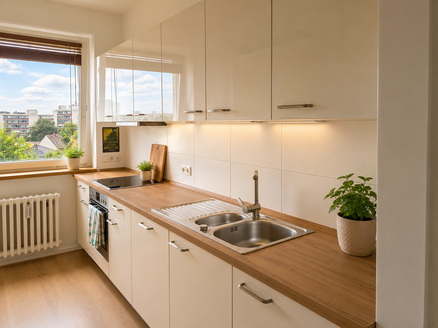 Hochwertig modernisierte 3-Zimmer-Wohnung mit Westbalkon und Weitblick - maklerfrei – 12351 Berlin(Gropiusstadt) – Vorschaubild 14