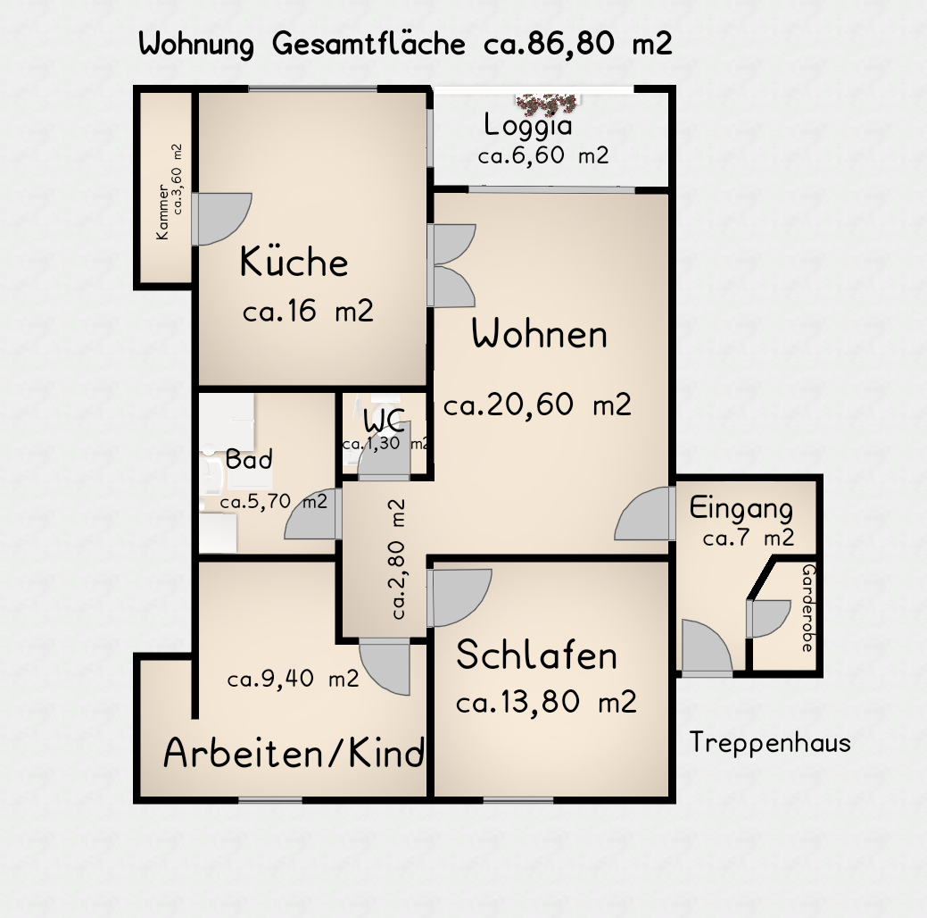 „Ihr Morgenkaffee mit Flussblick – 3 Zimmer, Loggia & unverbaubare Wasserlage in Leipzig Plagwitz“ – Nonnenstrasse 5d, 4229 Leipzig(Plagwitz) – Vorschaubild 24