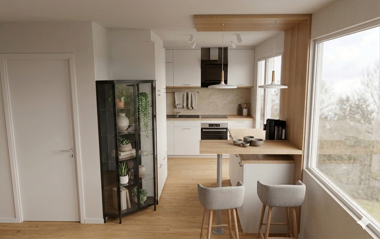 Einzigartige möblierte Penthouse Wohnung mit 147m2 Terrasse, Sauna, offener Kamin – Welserstrasse 58, 90489 Nürnberg(Schoppershof) – Vorschaubild 3