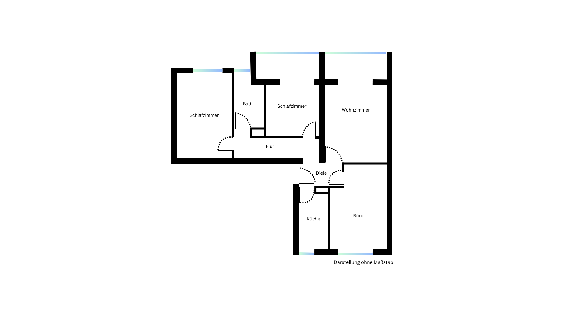 Erstbezug nach Modernisierung – attraktive 4-Zimmer-Wohnung – Fehrbellinstr. 7, 50737 Köln(Weidenpesch) – Vorschaubild 12