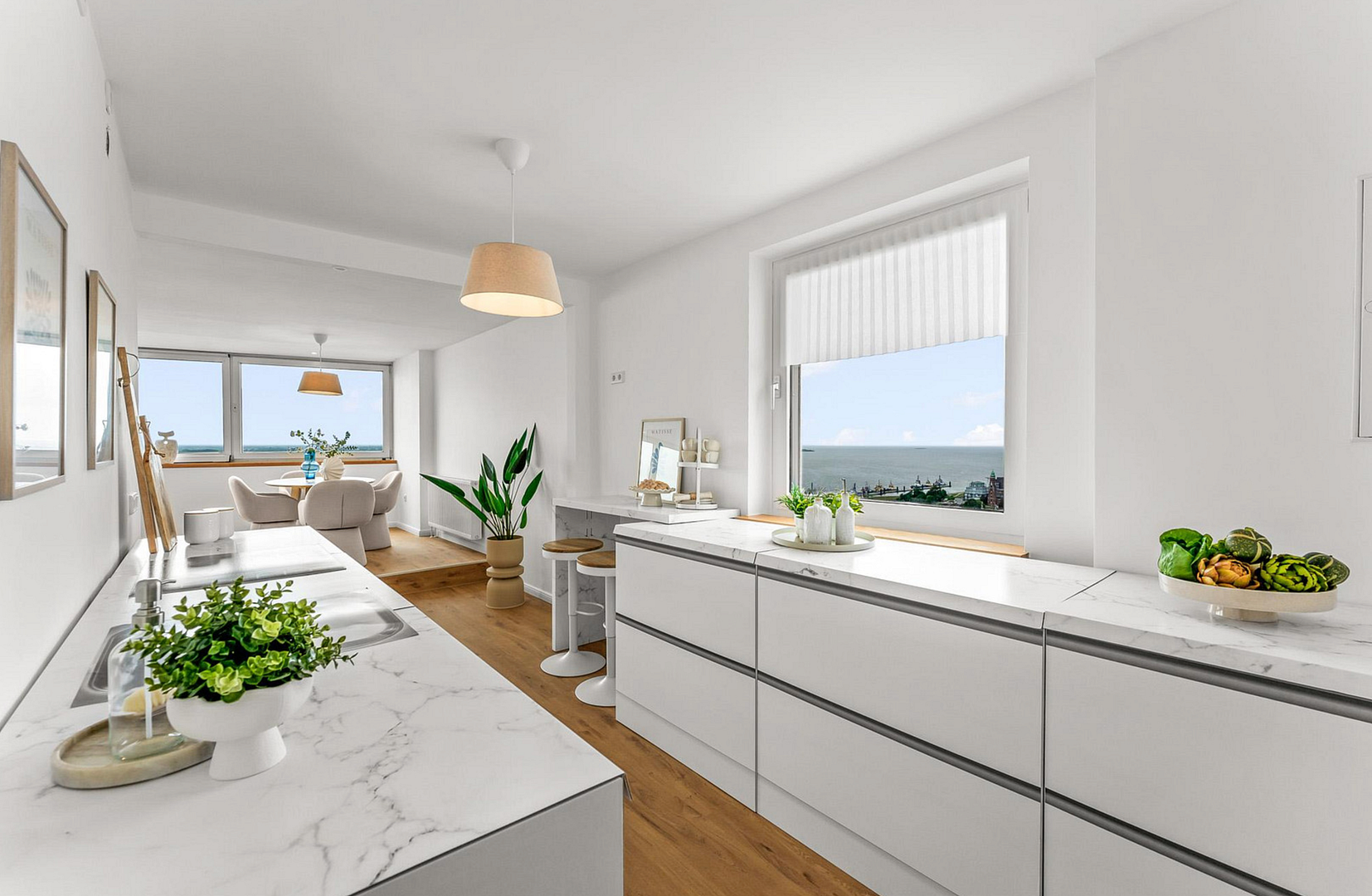 Penthouse mit Skyline-Feeling – Exklusive Wohnung im 22. Obergeschoss, provisionsfrei – Bremerhaven(Mitte-Süd) – Vorschaubild 6