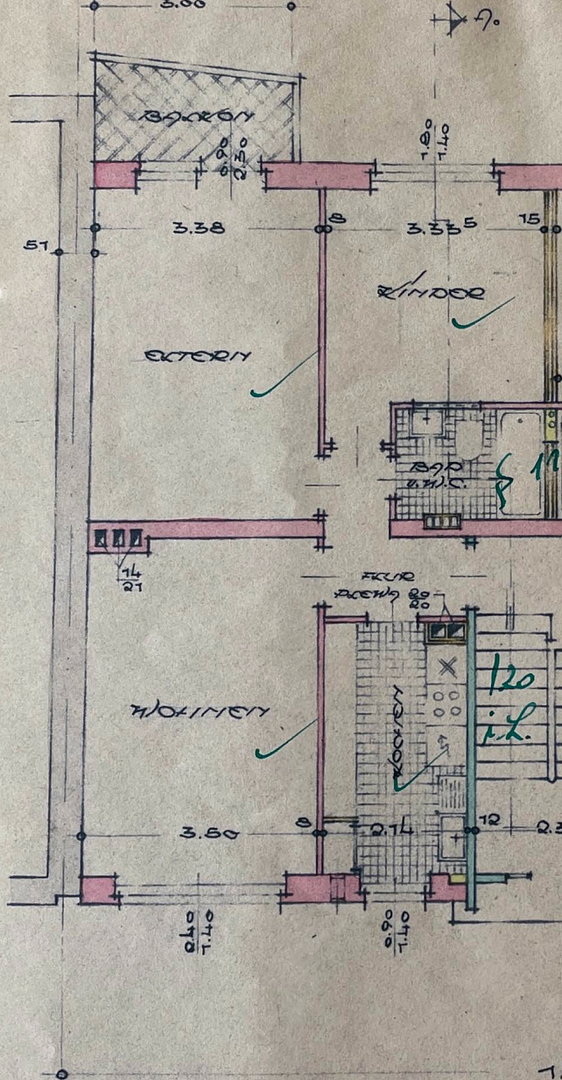 Frisch gestrichene 3-Zimmer-Wohnung mit Balkon am Burbacher Markt – provisionsfrei – Burbacher Markt 14, 66115 Saarbrücken(Burbach) – Vorschaubild 7