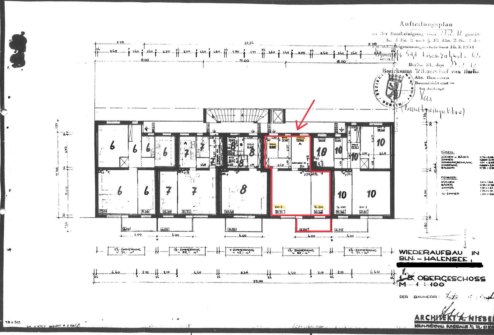 Gepflegte 1,5-Zimmer-Wohnung, Top-Lage in Berlin-Wilmersdorf nahe Kurfürstendamm, PROVISIONSFREI – 10709 Berlin(Wilmersdorf) – Vorschaubild 15