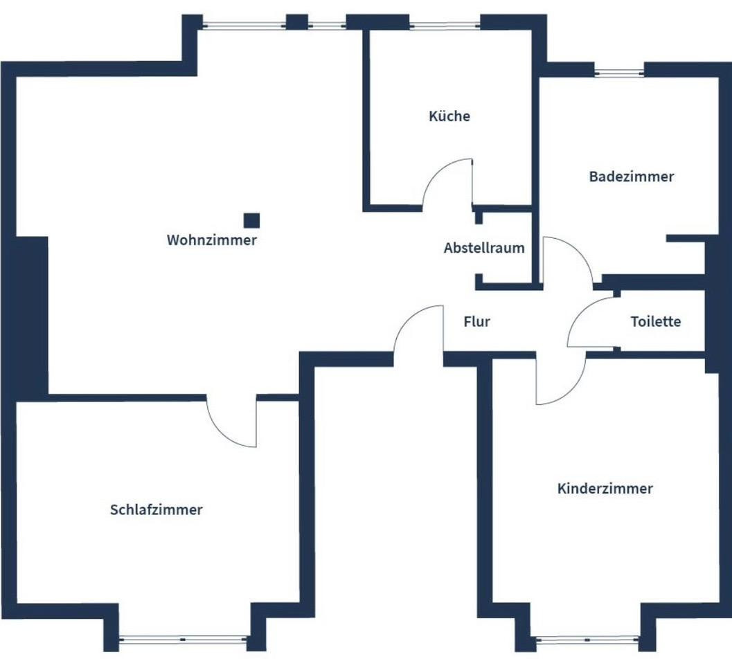 Zentrale Lage, neue Küche, helle Wohnung, 3 Zimmer – Reichsstraße 10, 44809 Bochum(Hamme) – Vorschaubild 11