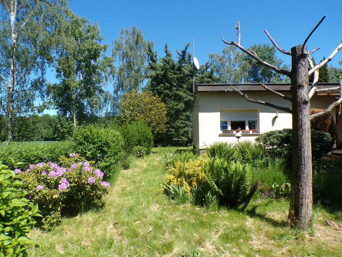 Natur. Ruhe. Bungalow auf Eckgrundstück mit unverbaubarem Ausblick – provisionsfrei! – Leipzig-Portitz(Plaußig-Portitz) – Vorschaubild 3