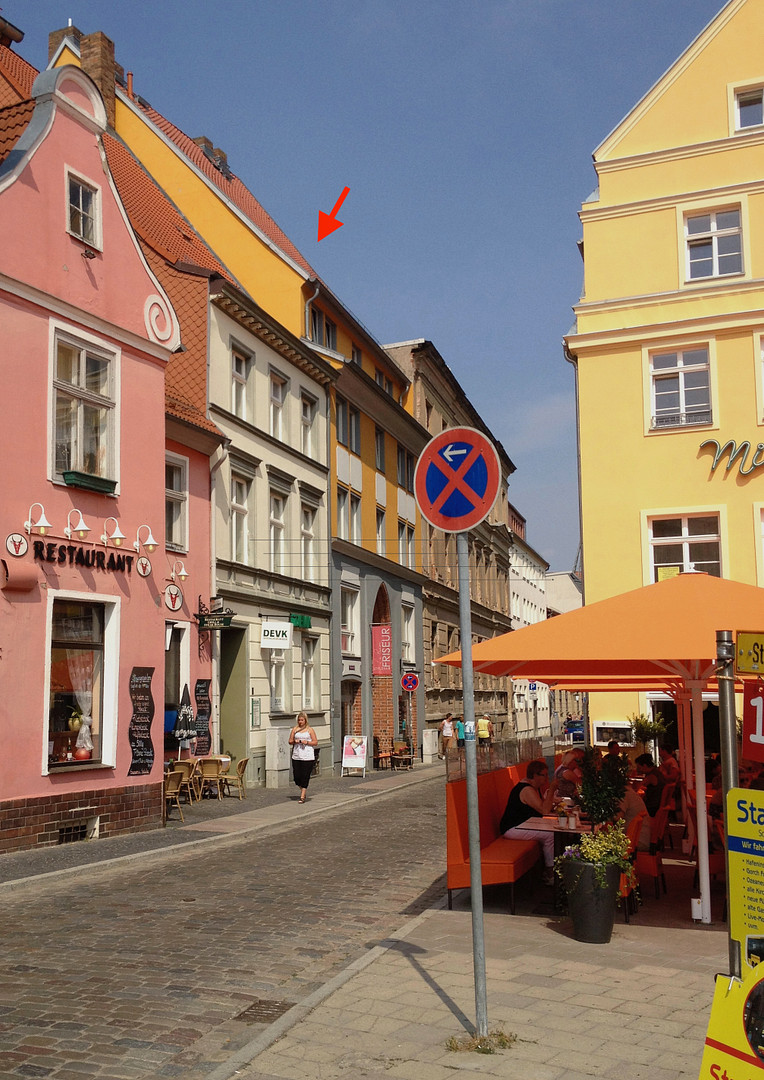 Provisionsfrei: Freundliche, gepflegte 3 Zi-Wohnung im Herzen der Altstadt Stralsunds