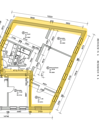 Vermietete 4 Zimmer Wohnung – Nürnberg(St. Johannis) – Vorschaubild 12