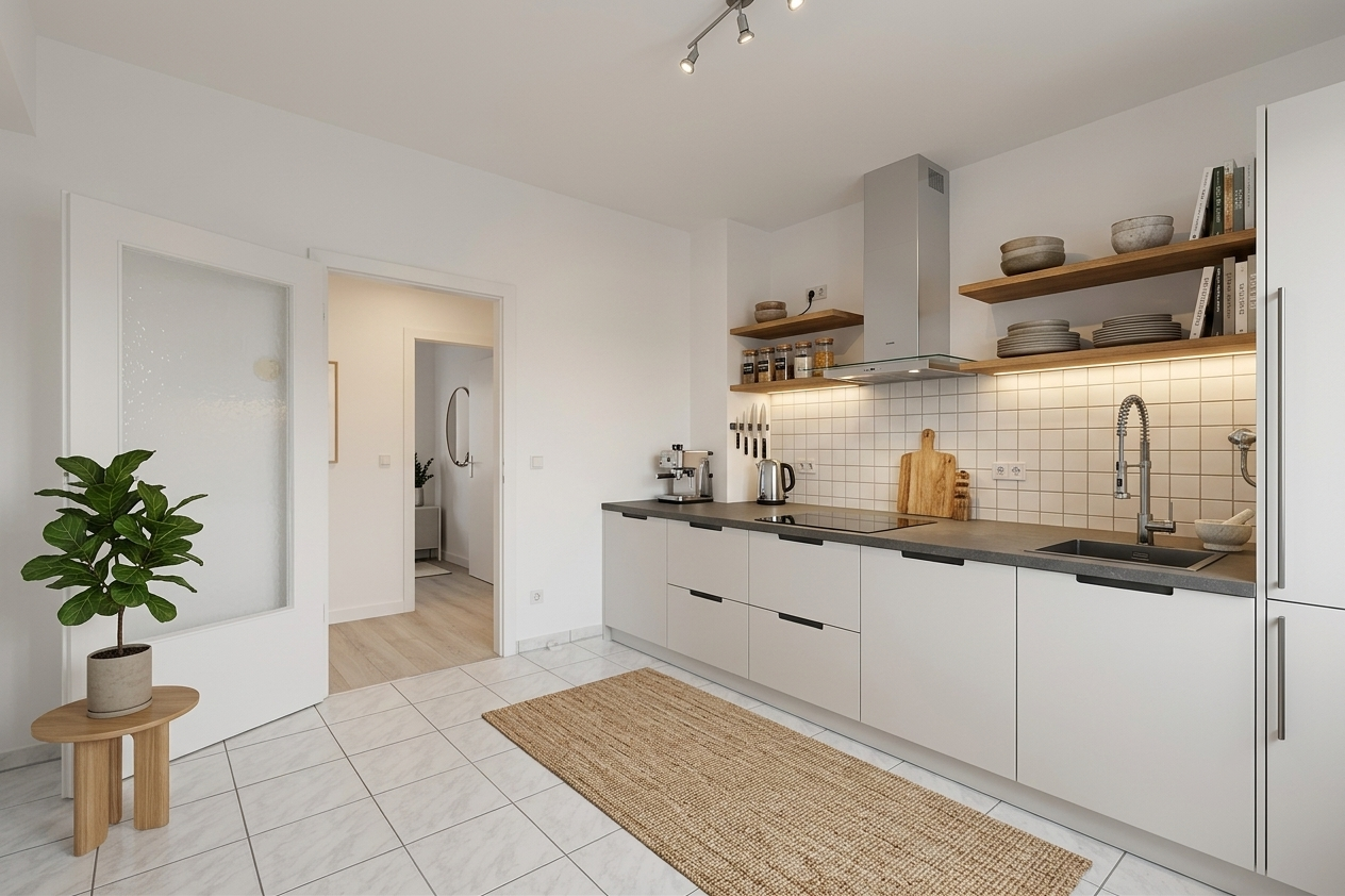 Erstbezug nach Kernsanierung: Helle 82-m²-Wohnung mit Gemeinschaftsgarten in Essen-Huttrop – Engelsbecke 22, 45138 Essen(Huttrop) – Vorschaubild 3