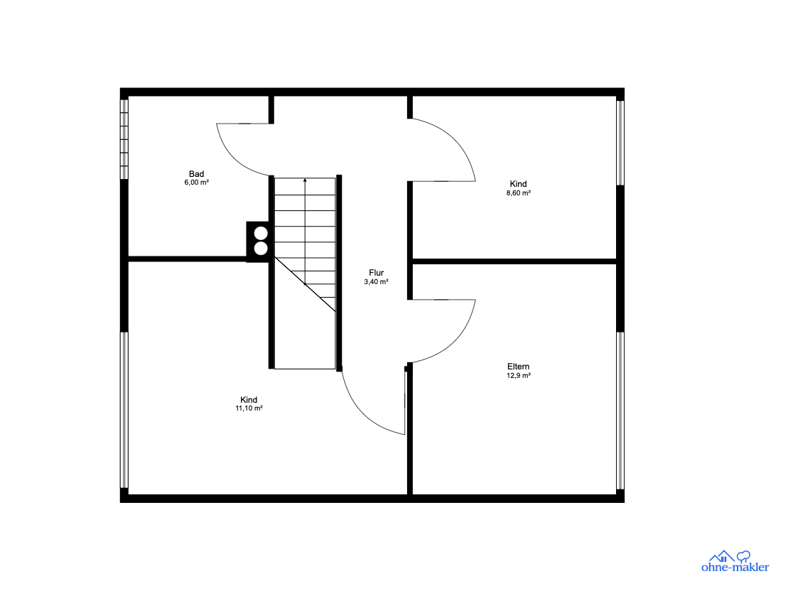 Provisionsfrei: Reihenhaus mit Garten in begehrter Wakenitznähe – 23564 Lübeck(Eichholz) – Vorschaubild 20