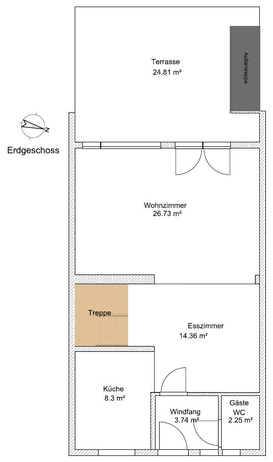 Familientraum am Waldrand - Kernsaniertes Reihenhaus mit sonniger Terrasse und Ausbaureserve – Plochingen(Stumpenhof) – Vorschaubild 16