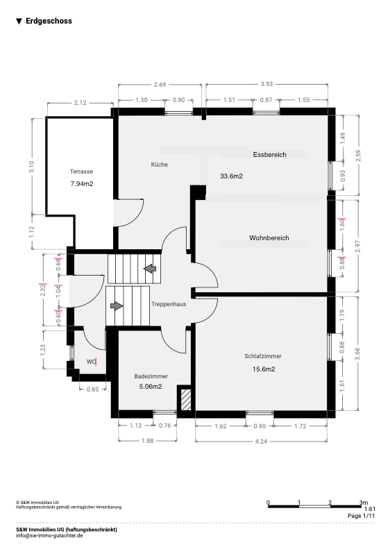 PROVISIONSFREI: Frisch renoviertes Einfamilienhaus mit Garten, im Ortskern von Roßdorf – Roßdorf – Vorschaubild 11